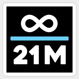 Bitcoin infinity/21M Sticker